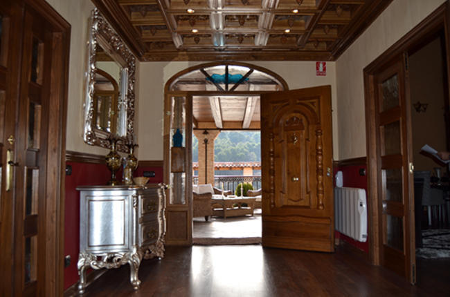 Hostal Rural & Spa Las Vistas Pastrana Esterno foto